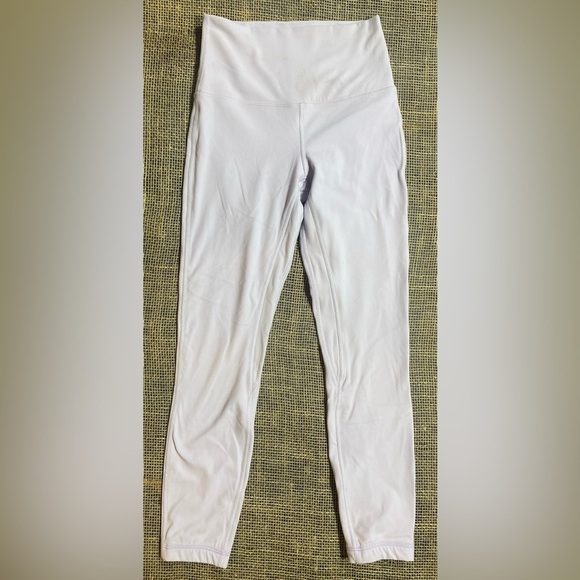 Lululemon Align Lavender Leggings, Sz 4, 4-way Stretch, High-Rise, Buttery Soft - Picture 1 of 8